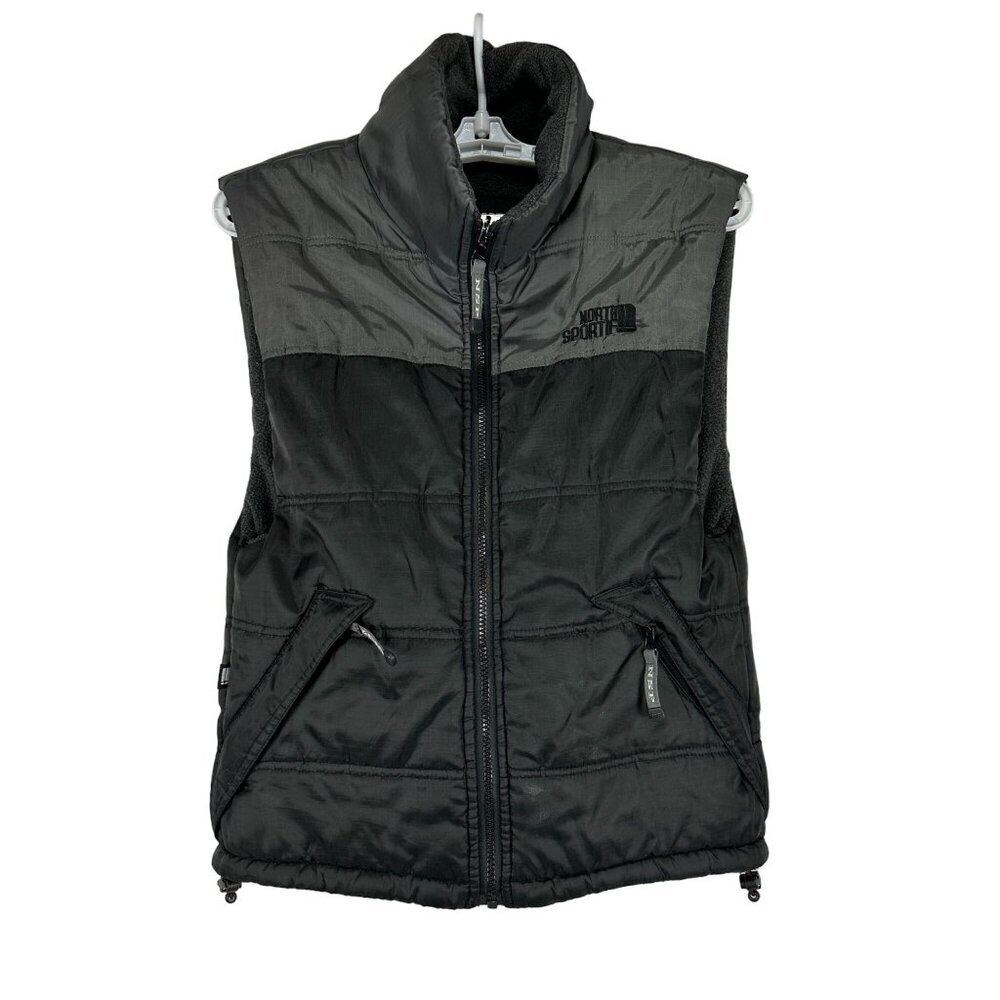 North Sportif Youth Boys Urban Expectations Vest Size 12/14 Black/Gray